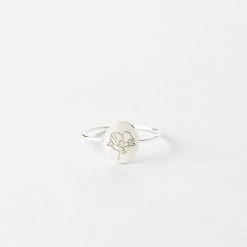Birth Flower Ring -Gldn Shop 2020 03 09 C 00698 9 SS 1440