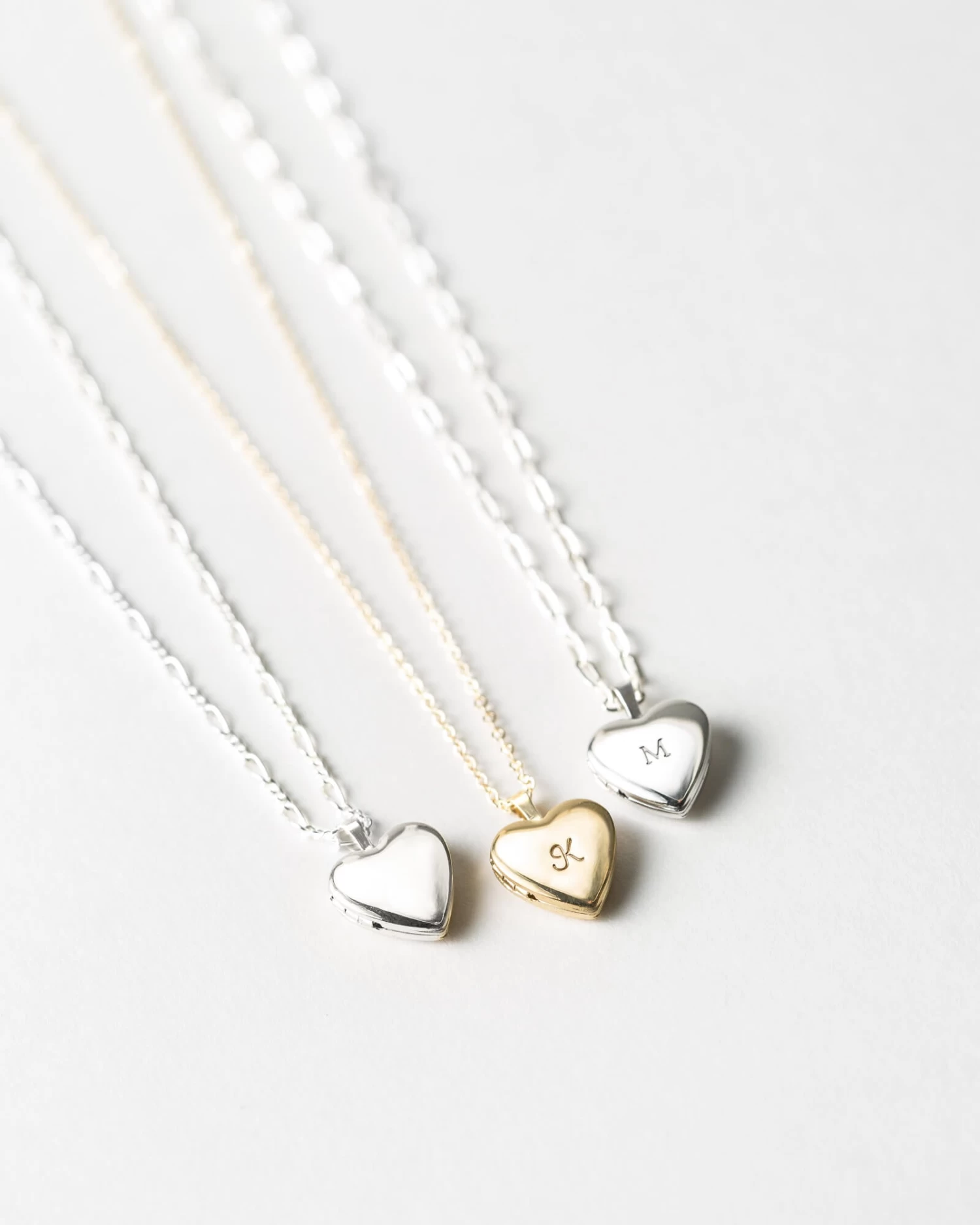 Micro Heart Locket Necklace 3 Micro Heart Locket Necklace
