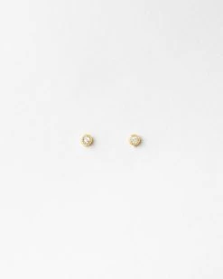 Soirée White Sapphire Studs -Gldn Shop 2022 gldn rings 15721