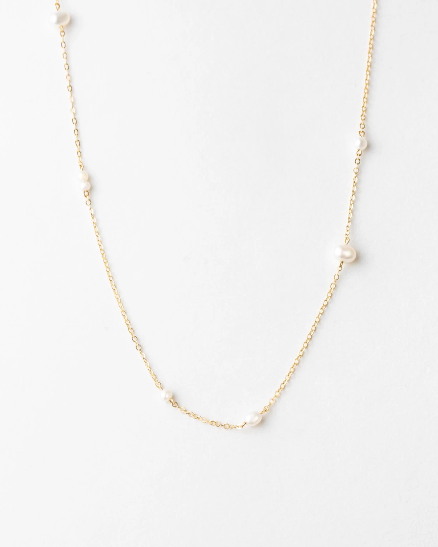 Floating Pearl Necklace 3 Floating Pearl Necklace