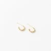 Collette Huggie Hoops -Gldn Shop 2022 twists10772 Edit