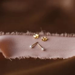 Downtown Nights Earring Set -Gldn Shop 2022 gldn model vday 14707 min