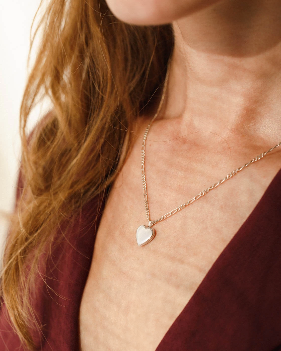 Micro Heart Locket Necklace 11 Micro Heart Locket Necklace - Image 9