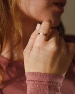 Personalized Olive Branch Band -Gldn Shop 2022 gldn model vday 15535 25e14157 3d4e 4ccd a685 f454d167cb1f