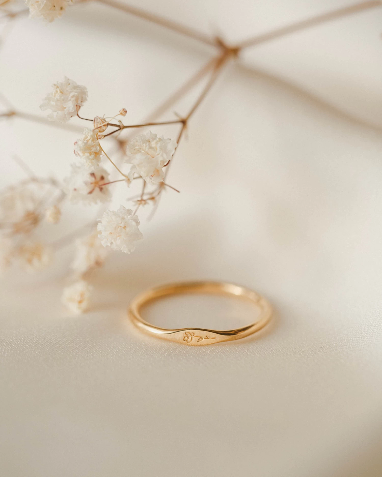 Micro Signet Ring Duo Set 7 Micro Signet Ring Duo Set - Image 5