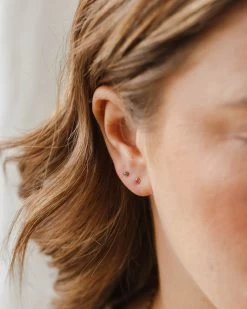 Aura Gemstone Studs -Gldn Shop 2023 03 NPL 0229 yes