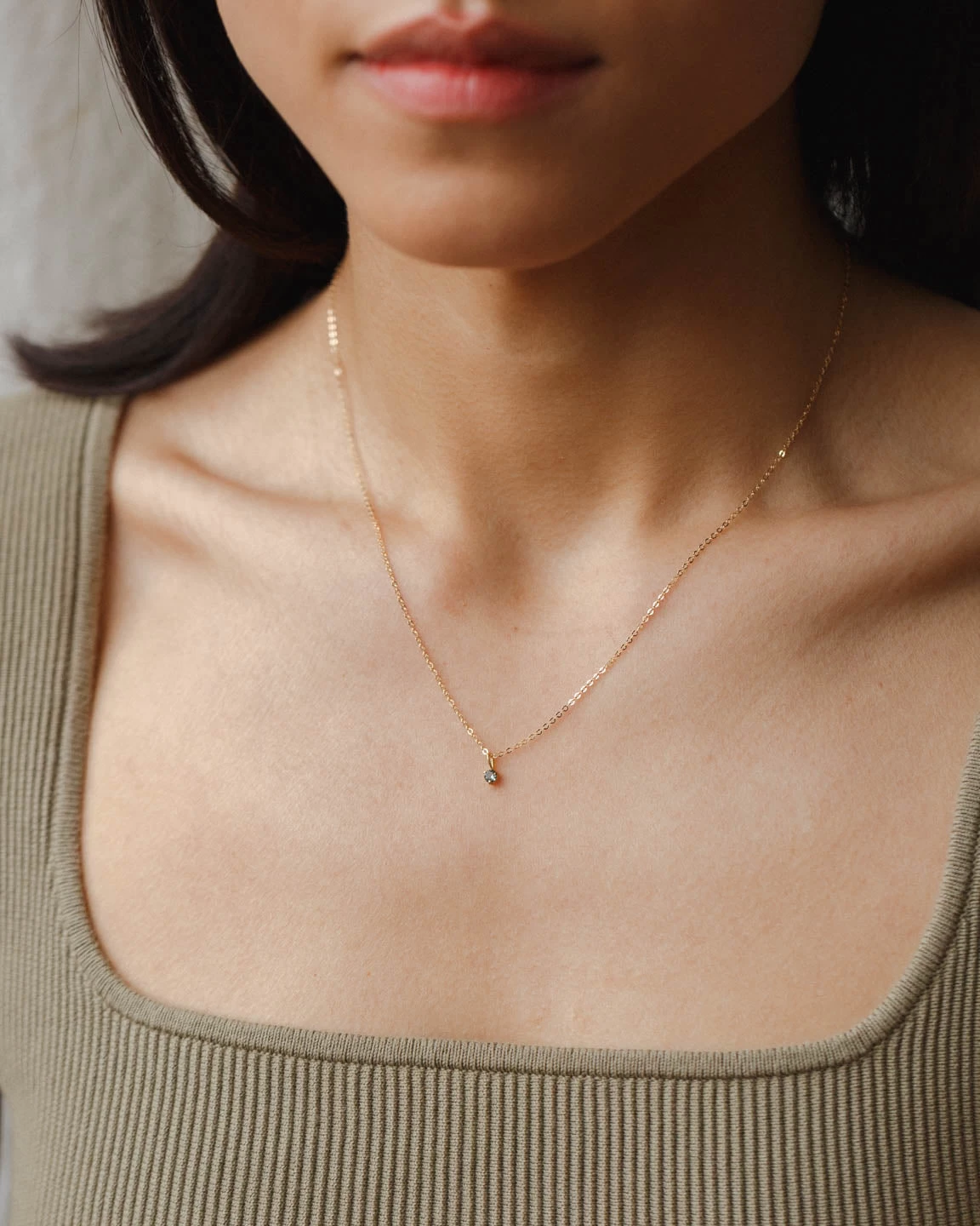 Extra Solid Gold Aura Gemstone Charm 4 Extra Solid Gold Aura Gemstone Charm - Image 2