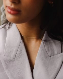 Solid Gold Dainty Chain -Gldn Shop 2023 gldn flora 16403