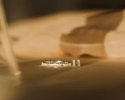 Grace White Sapphire Ring -Gldn Shop 2024 DIAMOND product 6639