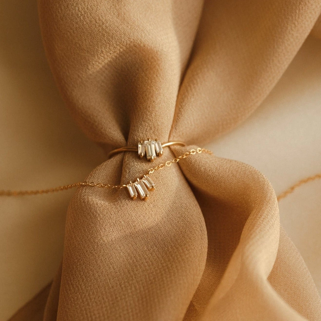 Prisma White Sapphire Ring 7 Prisma White Sapphire Ring - Image 5