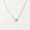 Prisma White Sapphire Necklace -Gldn Shop 2024 DIAMOND product 6712 Edit