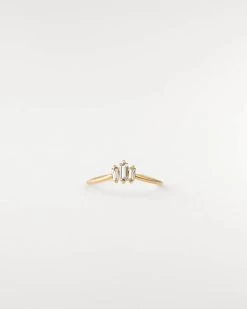 Prisma White Sapphire Ring
