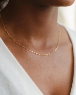 Dainty Heart Chain -Gldn Shop 2024 helene diamonds6121