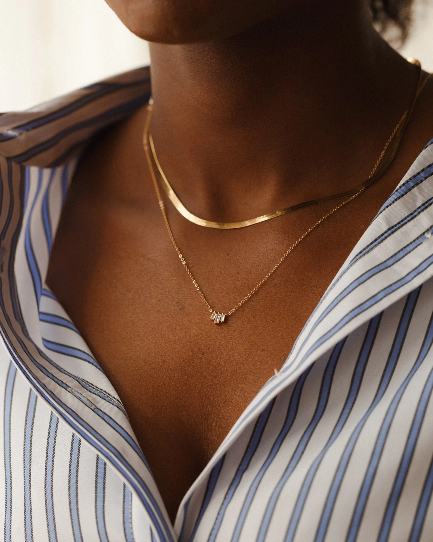 Prisma White Sapphire Necklace 8 Prisma White Sapphire Necklace - Image 6