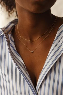 Prisma White Sapphire Necklace 12 Prisma White Sapphire Necklace -Gldn Shop 2024 helene diamonds6399