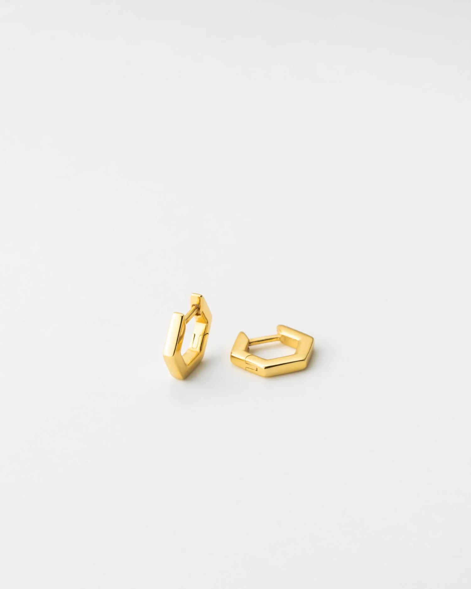 Geo Huggie Hoops 3 Geo Huggie Hoops