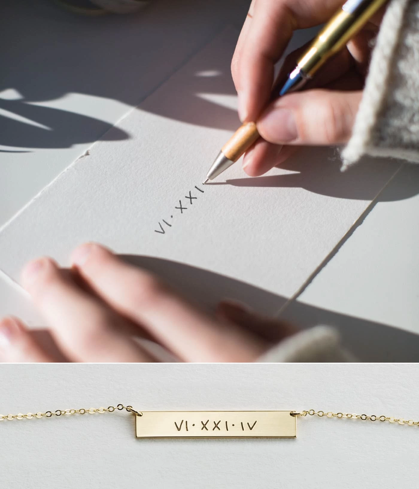 Handwriting Necklace 5 Handwriting Necklace - Image 3