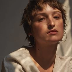 Amelia Hoops -Gldn Shop AmeliaLargeSimpleHoops 7