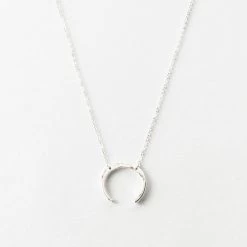 Gldn Shop -Gldn Shop AydanCrescentGoddessNecklace Silver PLPMain