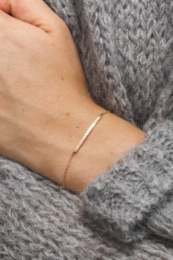 Basquiat Bar Bracelet 26 Basquiat Bar Bracelet -Gldn Shop BaquiatPersonalizedBarBracelet PLPHover