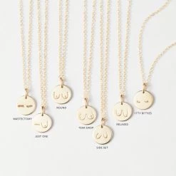 Au Naturel Necklace -Gldn Shop BoobsChart 1