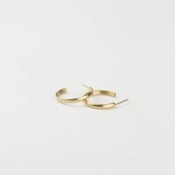 Cindy Hoops -Gldn Shop CindyMediumGoldHoops 6