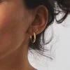 Cindy Hoops 2 Cindy Hoops -Gldn Shop CindyMediumGoldHoops GoldFill PLPMain