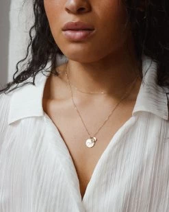 Bennett Necklace -Gldn Shop CustomMotherNecklaceKidsInitials 6