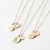 Bennett Necklace -Gldn Shop CustomMotherNecklaceKidsInitials Gold PLPMain