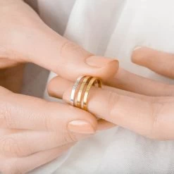 Rhone Band 17 Rhone Band -Gldn Shop CustomNameStackingRings 6