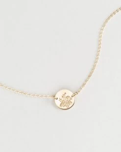 Small Flora Link Necklace