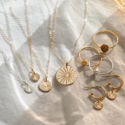 Starburst Necklace 13 Starburst Necklace -Gldn Shop DaintyGoldStarburstNecklace 5