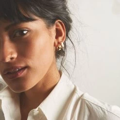 Eileen Hoops -Gldn Shop EileenSquareBoldHoops 5