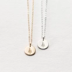 Evergreen Necklace -Gldn Shop EvergreenTreeNecklace 2