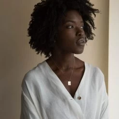 Poise Marseille Necklace -Gldn Shop FemaleFormPendant 4