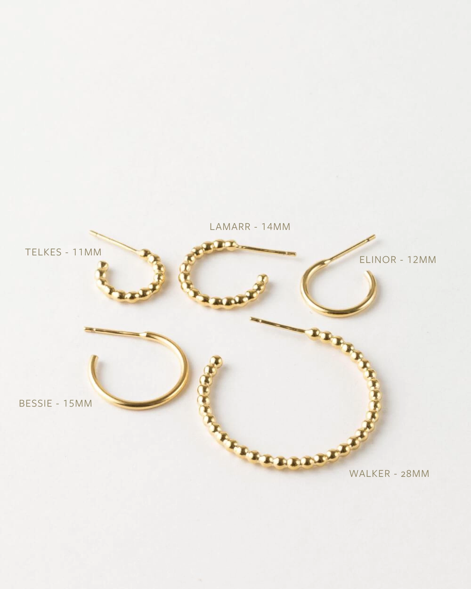 Telkes Huggie Hoops 9 Telkes Huggie Hoops - Image 7