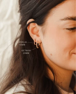 Ophelia White Sapphire Hoops 17 Ophelia White Sapphire Hoops -Gldn Shop Frame680