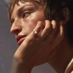 Frankie Heart Ring -Gldn Shop FrankieInitialHeartRing 8
