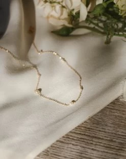 Floating Pearl Necklace 18 Floating Pearl Necklace -Gldn Shop GLD 0090