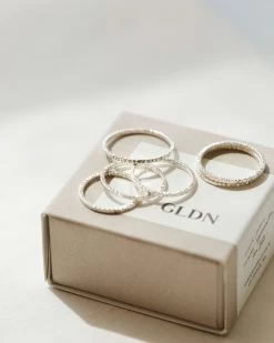 Lunar Glow Stacking Ring 11 Lunar Glow Stacking Ring -Gldn Shop GLD 0800