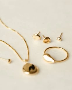 Pebble Studs -Gldn Shop GLD 1189