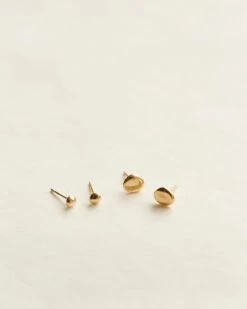 Pebble Studs -Gldn Shop GLD 1204