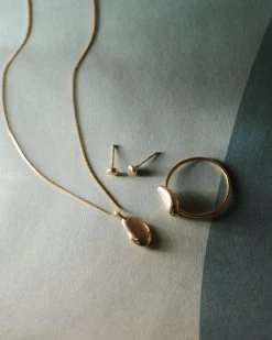 River Stone Ring 15 River Stone Ring -Gldn Shop GLD 1316 min