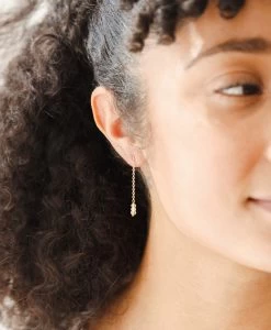 Mina Gem Drop Earrings -Gldn Shop GLD 2997