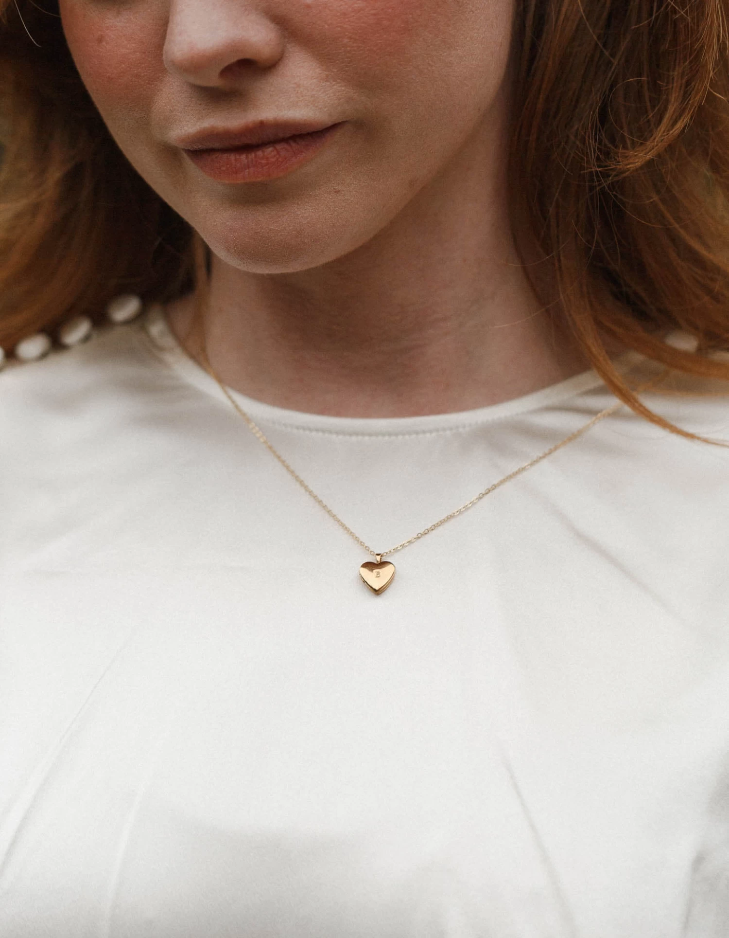 Micro Heart Locket Necklace 14 Micro Heart Locket Necklace - Image 12