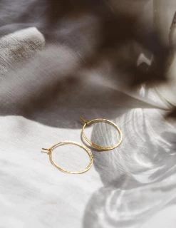 Reya Hoops -Gldn Shop GLD 5549