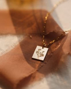 Flora Marseille Necklace -Gldn Shop GLD 7154