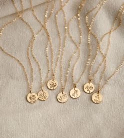 Small Flora Necklace -Gldn Shop GLD 7270 Edit