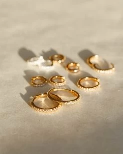 Ophelia White Sapphire Hoops 13 Ophelia White Sapphire Hoops -Gldn Shop GLD 7486 8da4b6ce 3323 4214 88cb 8da43b1767be