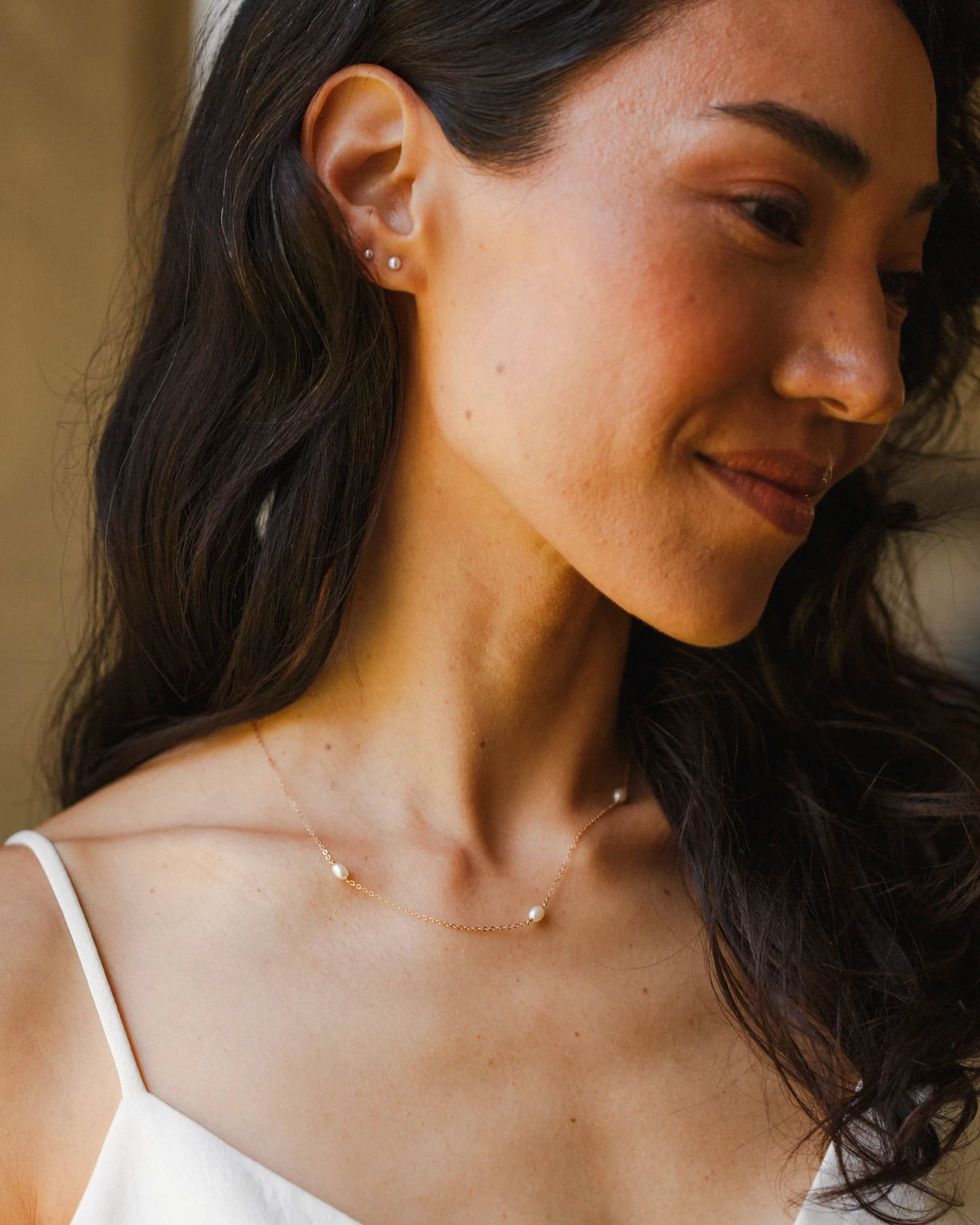 Trinity Pearl Necklace 5 Trinity Pearl Necklace - Image 3